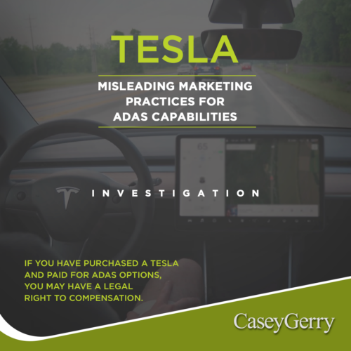 Tesla Class Action CaseyGerry Campaigns